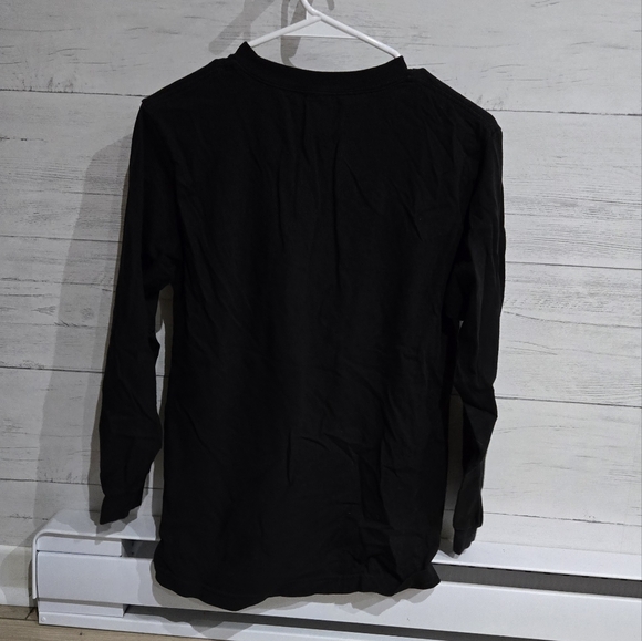 OUTLAW black longsleeve shirt Size Small - Picture 3 of 3